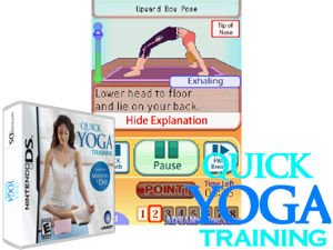 Quick Yoga Training - Learn in Minutes a Day (USA) (En,Fr,De,Es,It) Cover